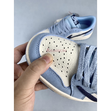 Travis Scott x Air Jordan 1 Low UNC DM7688-400 University Blue/White Mens Womens Shoes