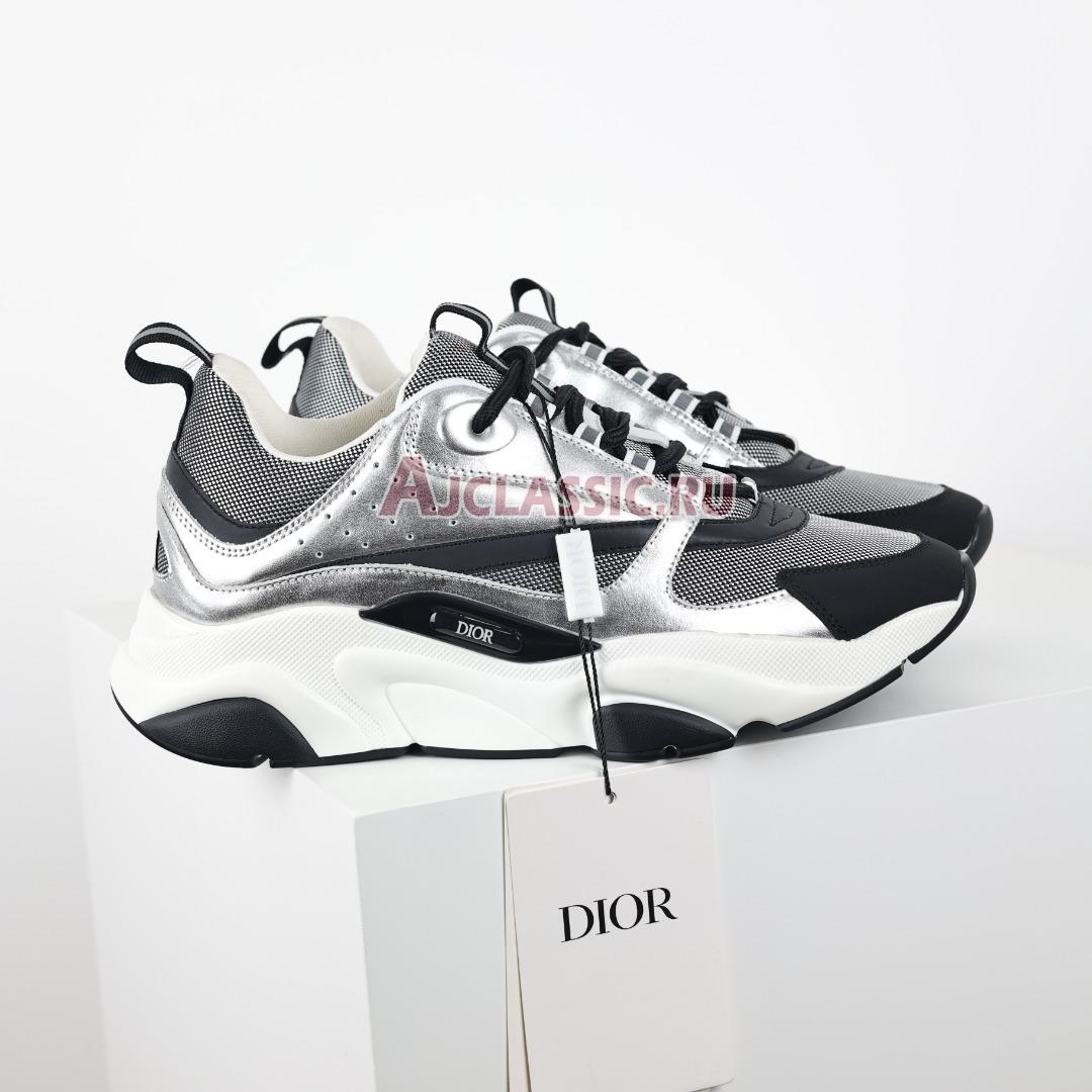 Dior B22 "Silver Black" Sneaker 3SN231YIY_H169