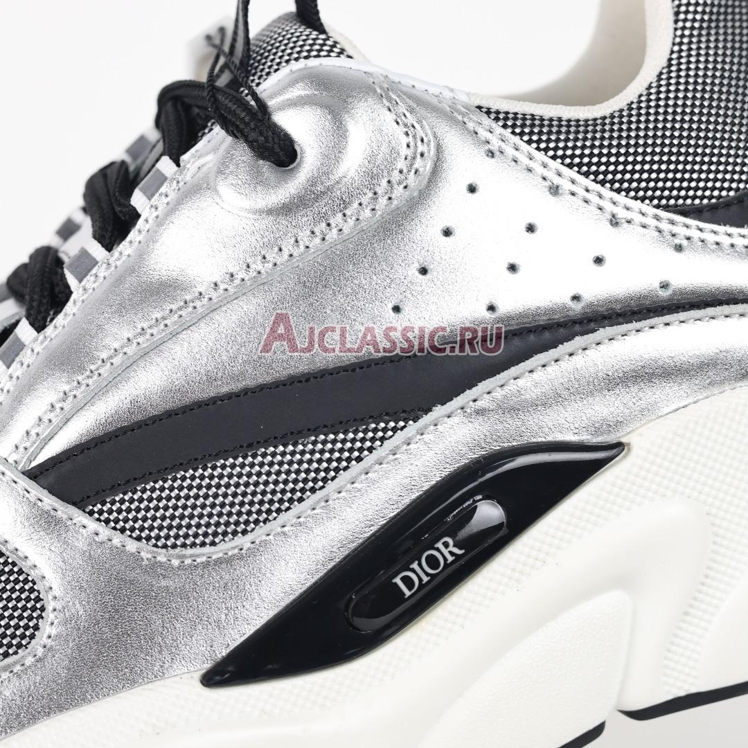 New Dior B22 "Silver Black" Sneaker 3SN231YIY_H169 Shoes