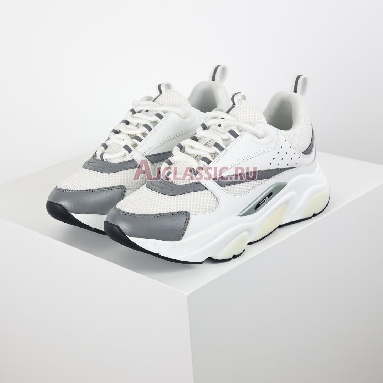 Dior B22 White Grey Sneaker White/Grey 3SN231YJG_H000 Replicas Shoes