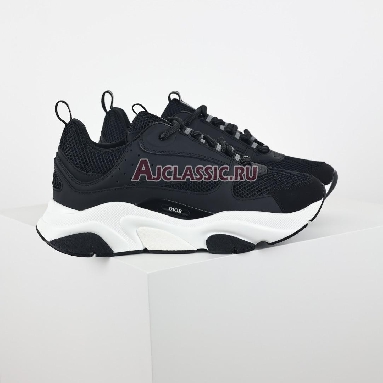 Dior B22 Black White Sneaker Black/White 3SN231ZHM_H960 Replicas Shoes