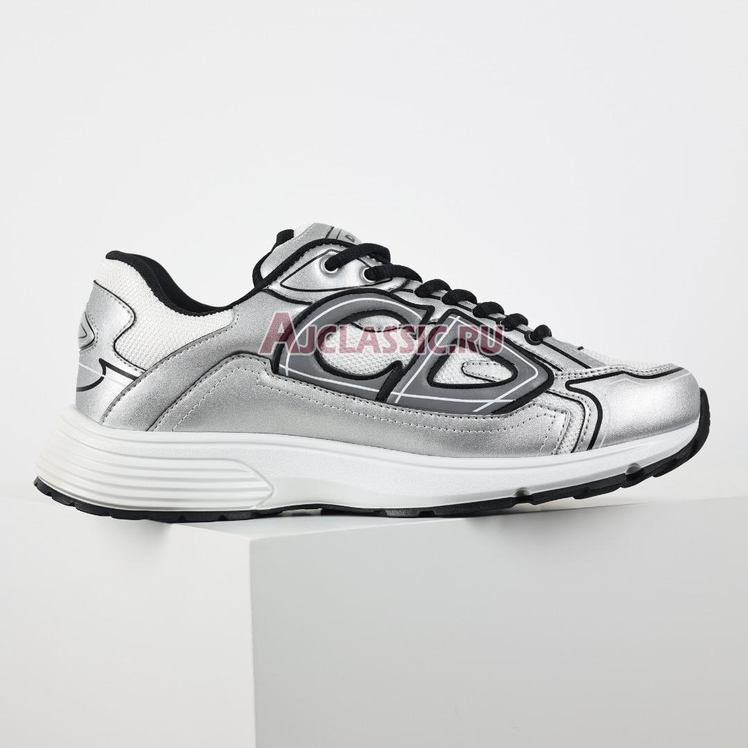 Dior B30 "White Silver" Sneaker 3SN279ZYG_H869