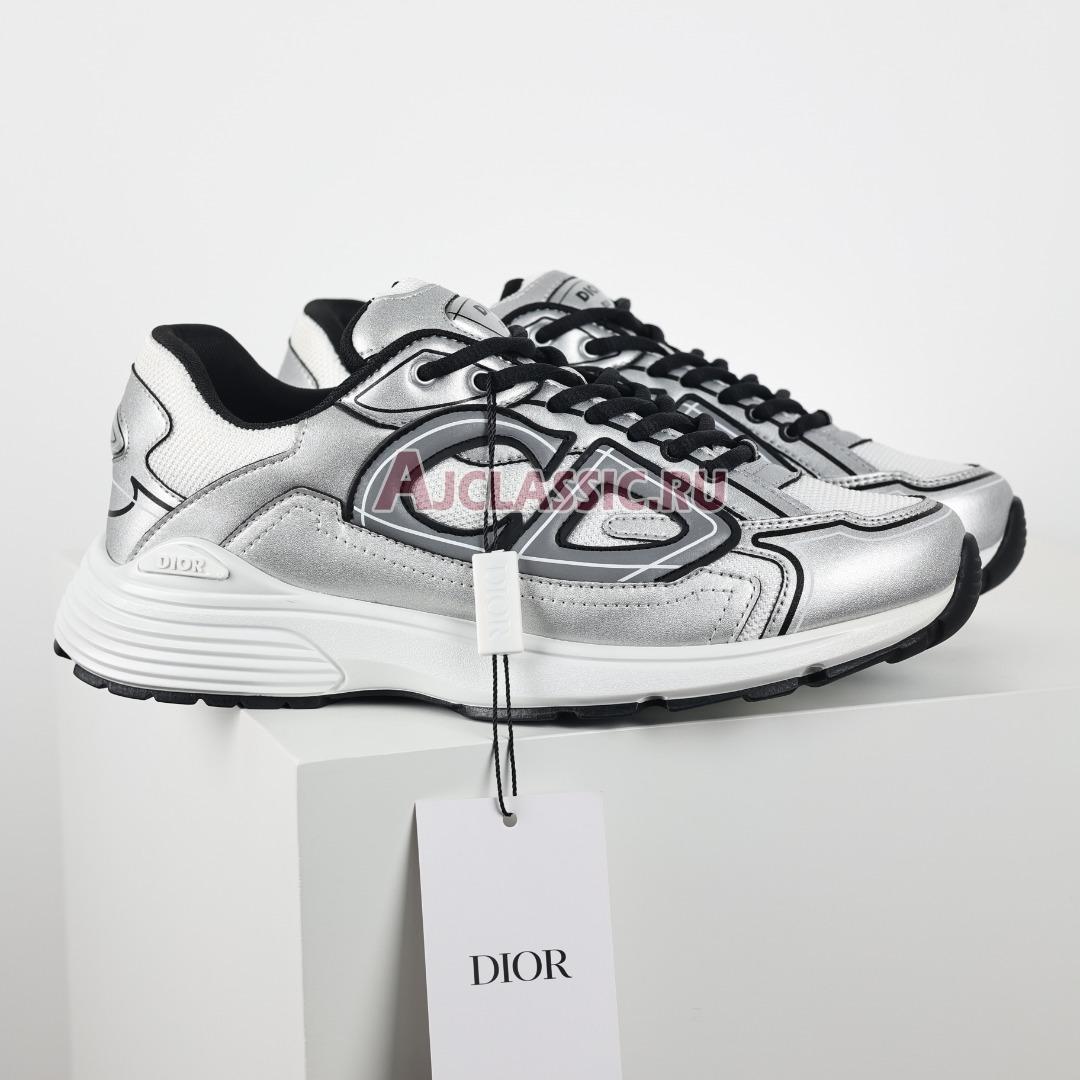 Dior B30 "White Silver" Sneaker 3SN279ZYG_H869