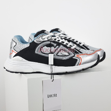 Dior B30 Reflective CD30 - Grey Silver Sneaker Grey/Silver 3SN279ZYK_H882 Replicas Shoes