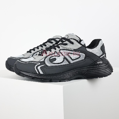 Dior B30 Reflective CD30 - Grey Anthracite Sneaker Grey/Anthracite 3SN279ZRA_H868 Mens Womens Shoes