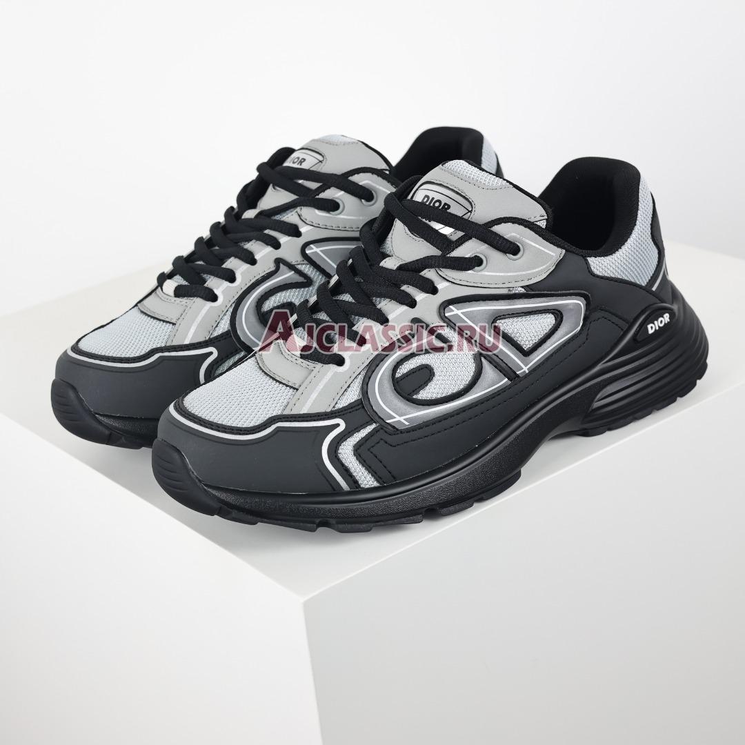 New Dior B30 "Reflective CD30 - Grey Anthracite" Sneaker 3SN279ZRA_H868 Shoes