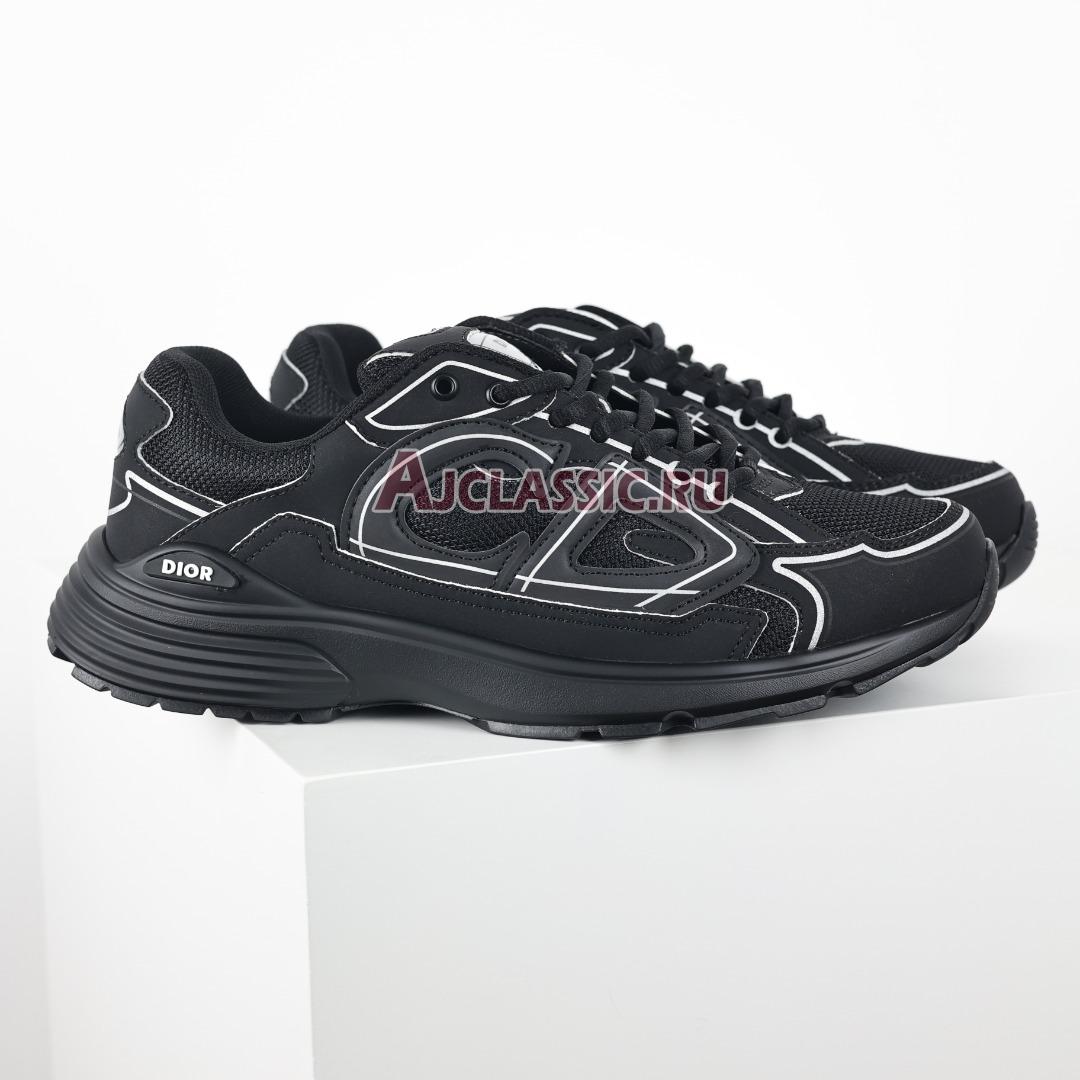 New Dior B30 "Black" Sneaker 3SN279ZRF_H900 Shoes