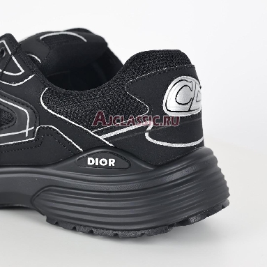 Dior B30 Black Sneaker Black/Black 3SN279ZRF_H900 Replicas Shoes