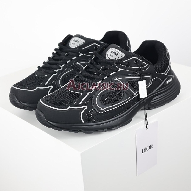 Dior B30 Black Sneaker Black/Black 3SN279ZRF_H900 Replicas Shoes