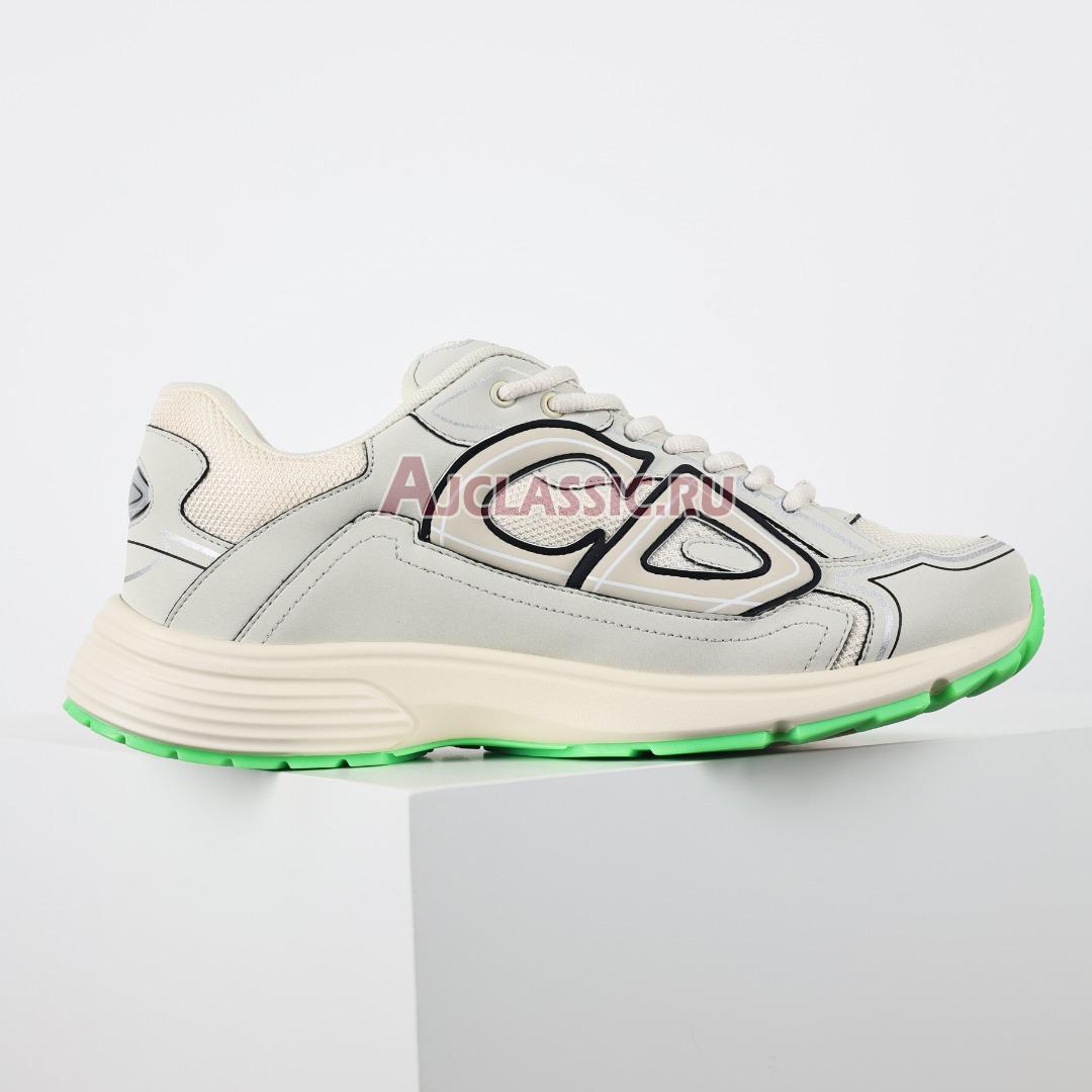 Dior B30 "Reflective CD30 - Cream Green" Sneaker 3SN279ZRD_H166