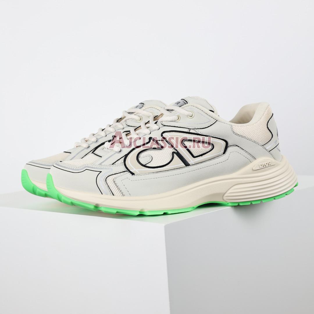 Dior B30 "Reflective CD30 - Cream Green" Sneaker 3SN279ZRD_H166