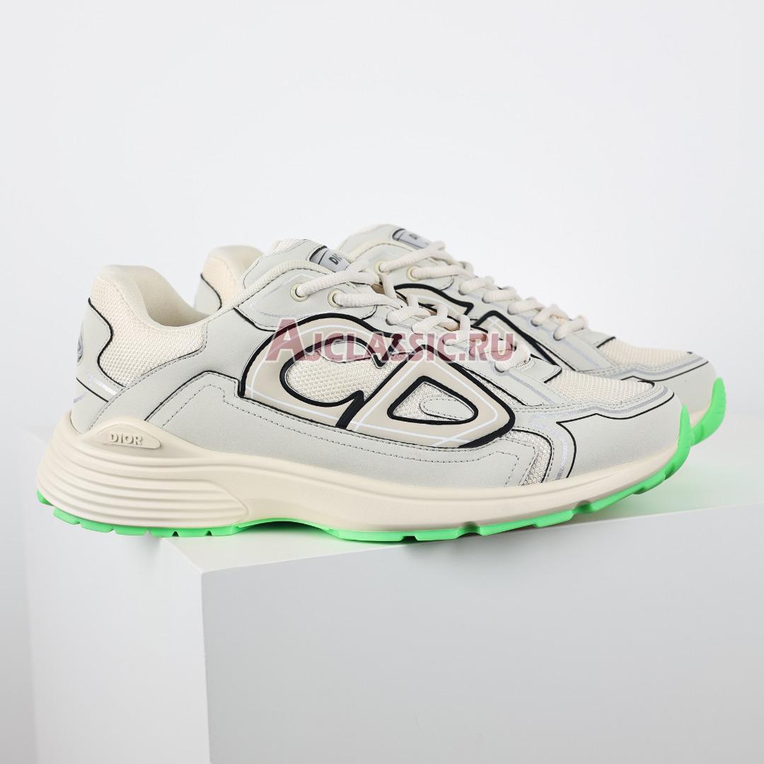 Dior B30 "Reflective CD30 - Cream Green" Sneaker 3SN279ZRD_H166