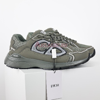 Dior B30 Reflective CD30 - Olive Sneaker Olive/Green 3SN279ZRD_H680 Replicas Shoes