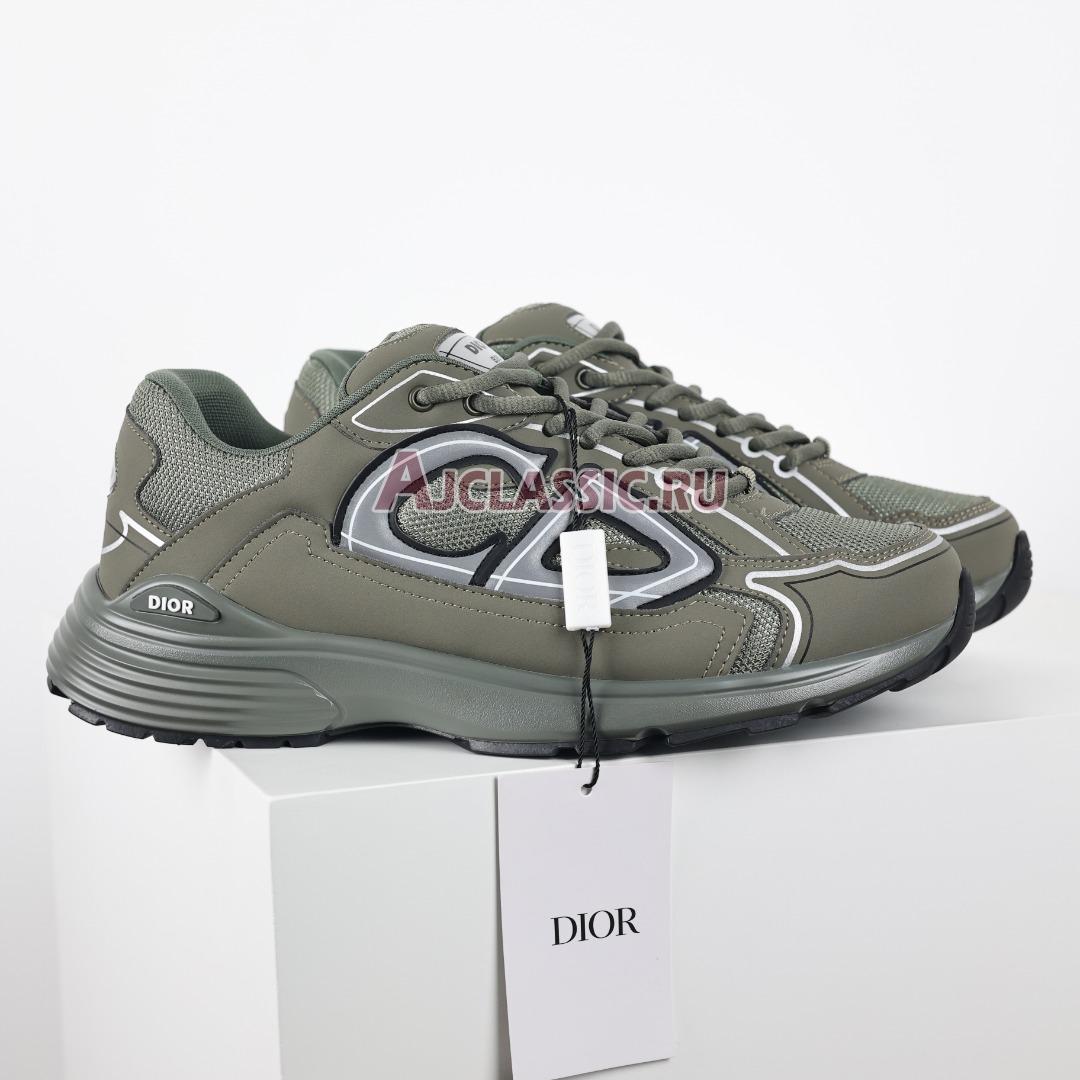 New Dior B30 "Reflective CD30 - Olive" Sneaker 3SN279ZRD_H680 Shoes