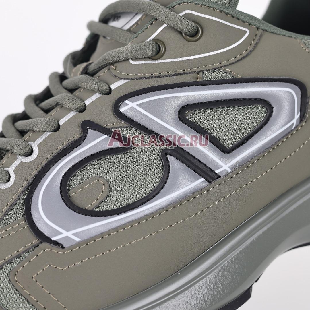 Dior B30 "Reflective CD30 - Olive" Sneaker 3SN279ZRD_H680