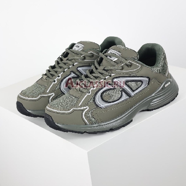 Dior B30 Reflective CD30 - Olive Sneaker Olive/Green 3SN279ZRD_H680 Replicas Shoes