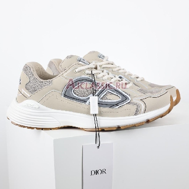 Dior B30 Cream Sneaker Cream/Grey 3SN279ZMA_H161 Replicas Shoes