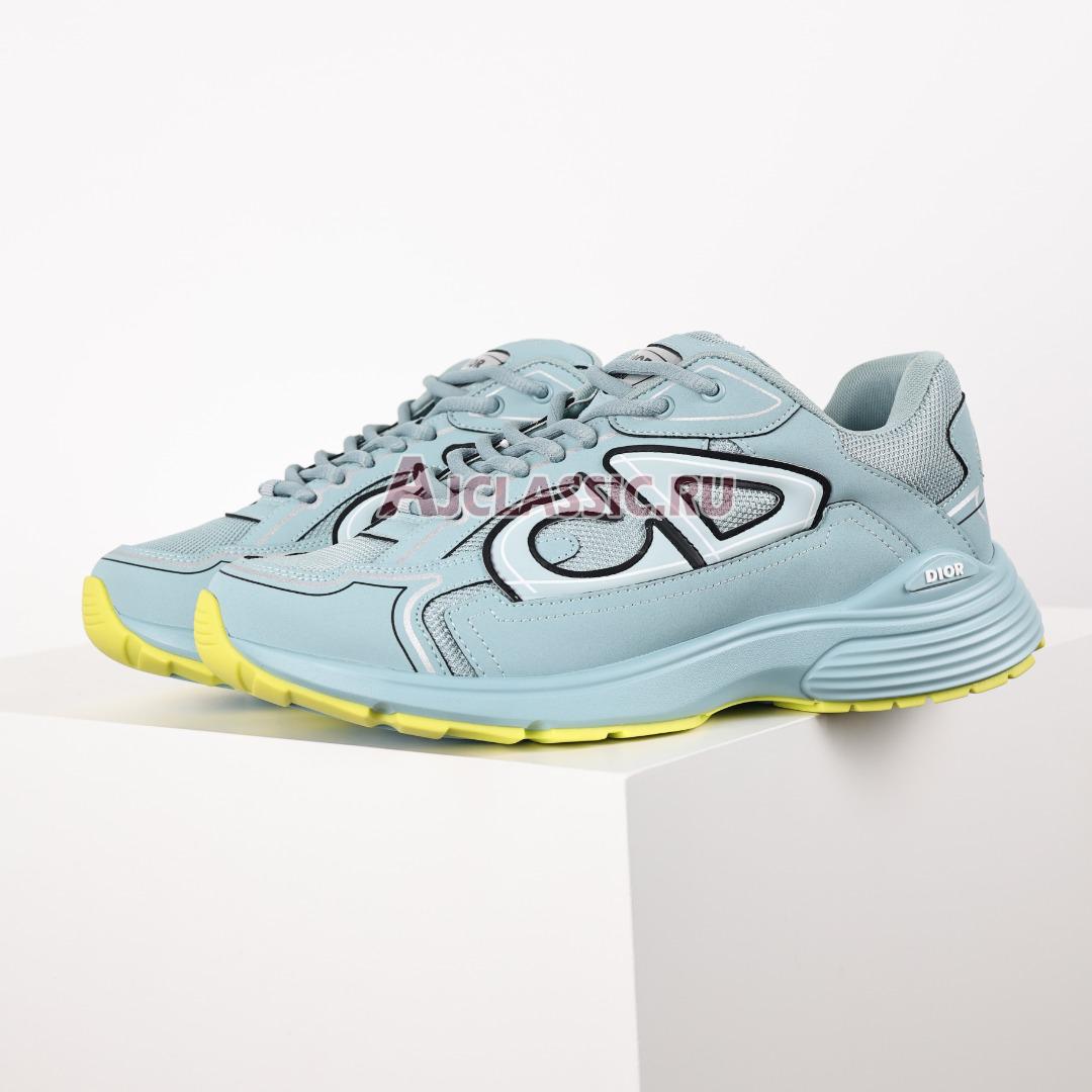 Dior B30 "Reflective CD30 - Blue Neon Yellow" Sneaker 3SN279ZRD_H555