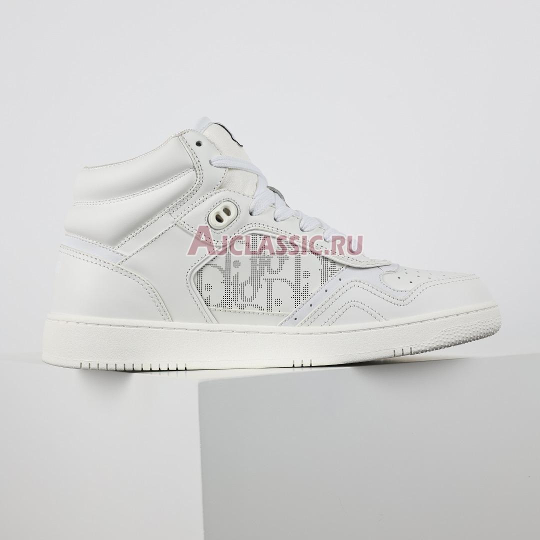 New Dior B27 High "Dior Oblique - White" Sneaker 3SH133ZSB_H000 Shoes