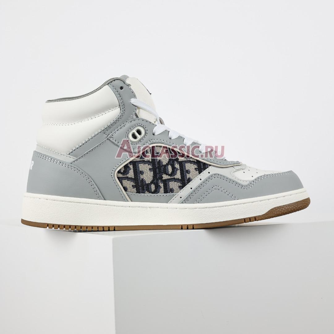 Dior B27 High "Grey White Beige Black Dior Oblique Jacquard" Sneaker 3SH133ZIR_H165