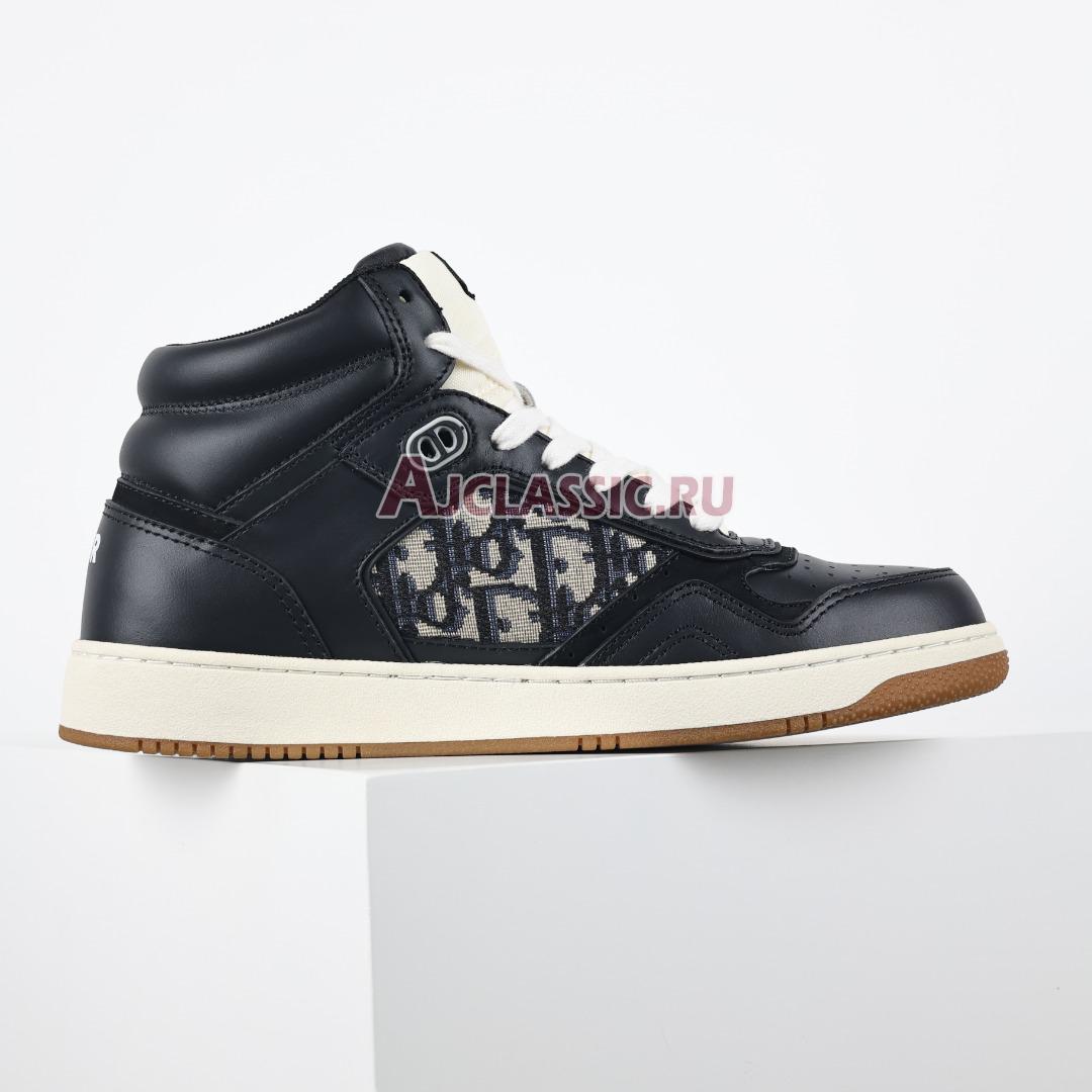 Dior B27 High-Top "Black Beige Black Dior Oblique Jacquard" Sneaker 3SH133ZIR_H965