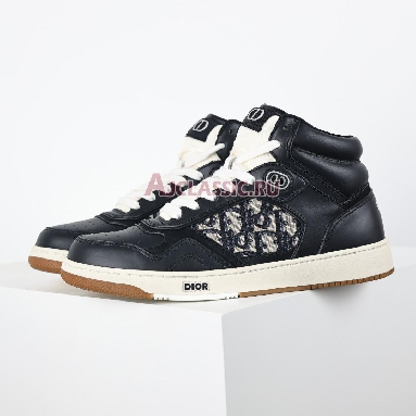 Dior B27 High-Top Black Beige Black Dior Oblique Jacquard Sneaker Black/Beige/Black Dior Oblique Jacquard 3SH133ZIR_H965 Replicas Shoes