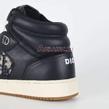 Dior B27 High-Top Black Beige Black Dior Oblique Jacquard Sneaker Black/Beige/Black Dior Oblique Jacquard 3SH133ZIR_H965 Replicas Shoes