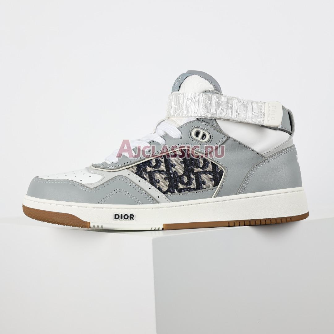 Dior B27 High "Dior Oblique - Grey" Sneaker 3SH132ZIR_H165