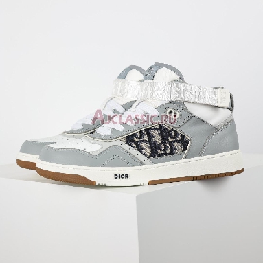 Dior B27 High Dior Oblique - Grey Sneaker Grey/White/Beige 3SH132ZIR_H165 Replicas Shoes