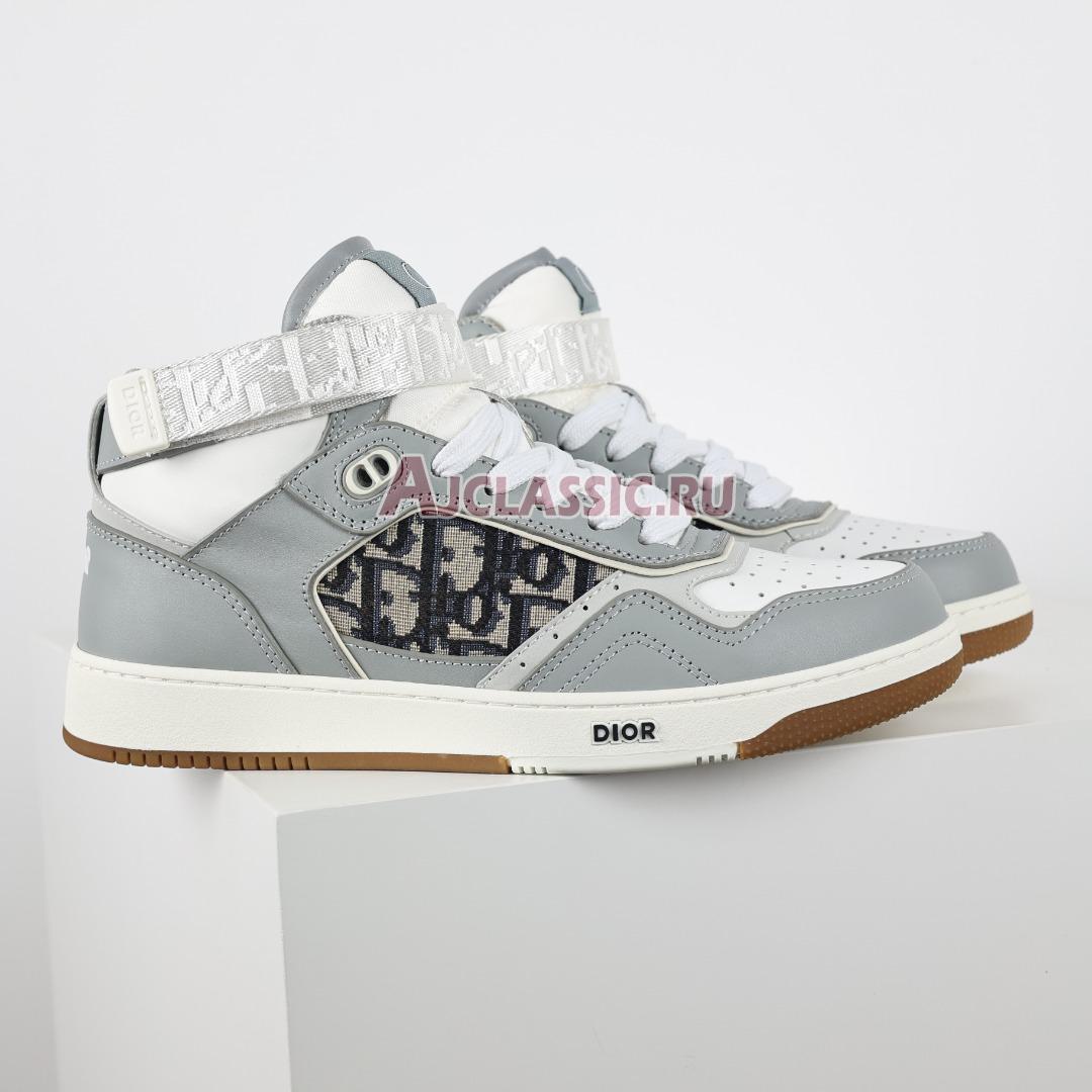 Dior B27 High "Dior Oblique - Grey" Sneaker 3SH132ZIR_H165