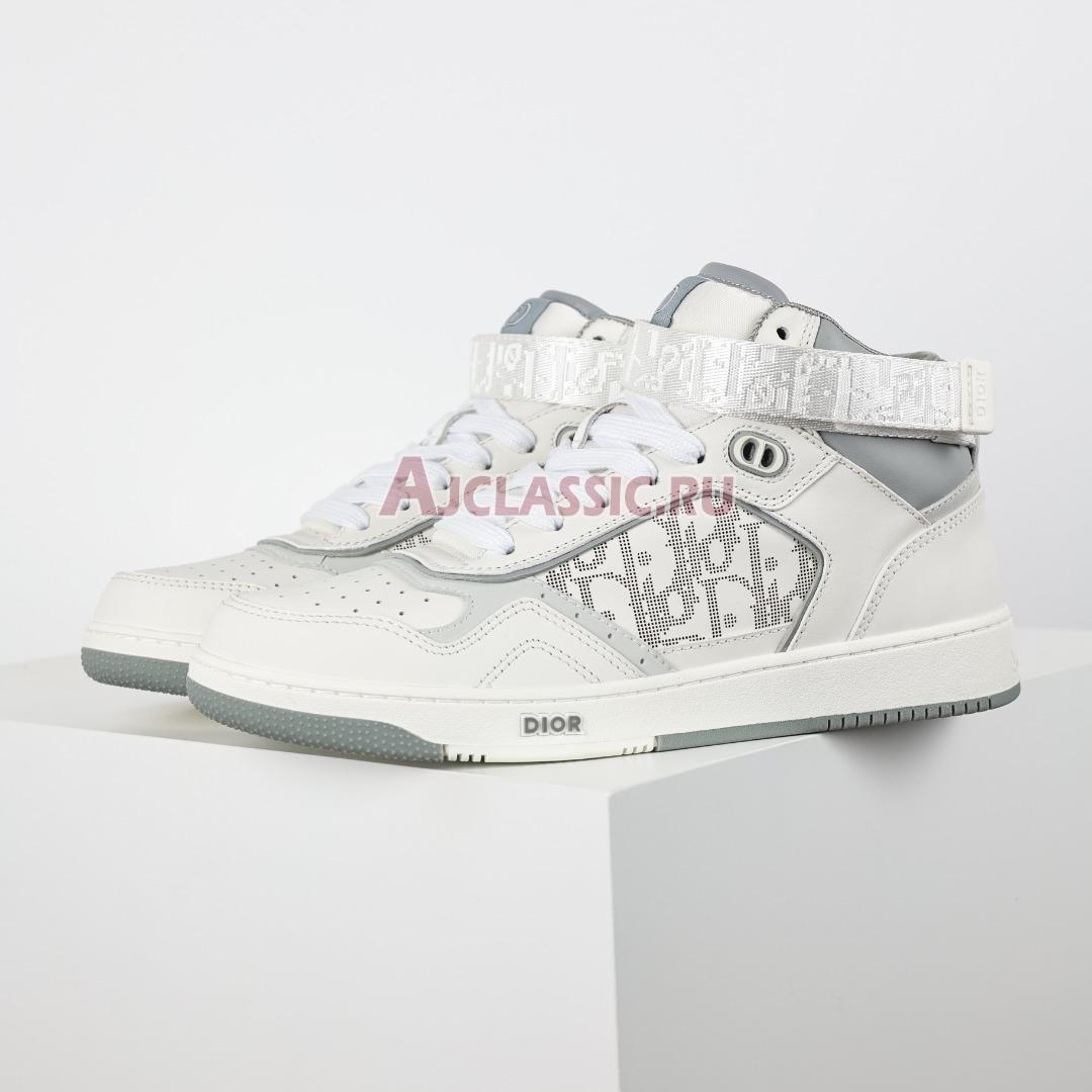 Dior B27 High "Dior Oblique Galaxy - White" Sneaker 3SH132ZIJ_H068