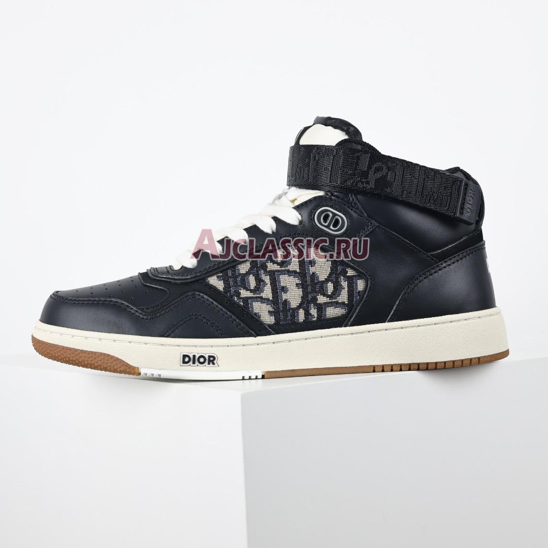 Dior B27 High "Dior Oblique - Black" Sneaker 3SH132ZIR_H965