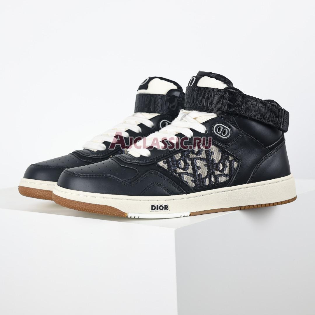 Dior B27 High "Dior Oblique - Black" Sneaker 3SH132ZIR_H965