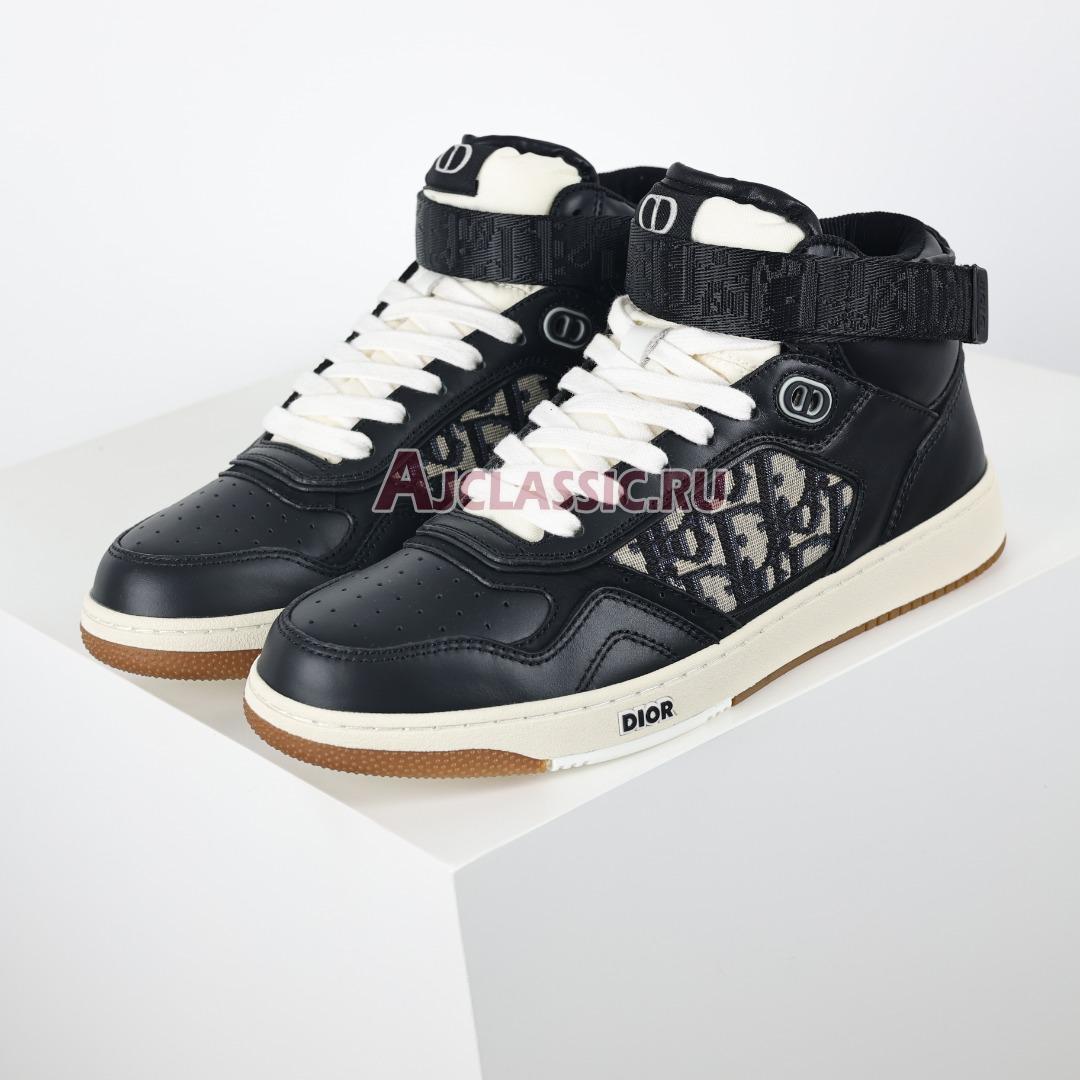 Dior B27 High "Dior Oblique - Black" Sneaker 3SH132ZIR_H965