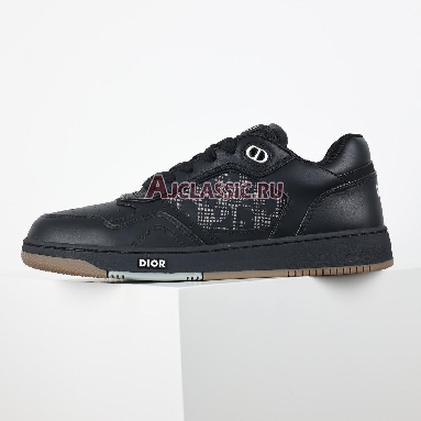 Dior B27 Low Oblique - Black Gum Sneaker Black/Dior Oblique 3SN272ZLO_H961 Replicas Shoes