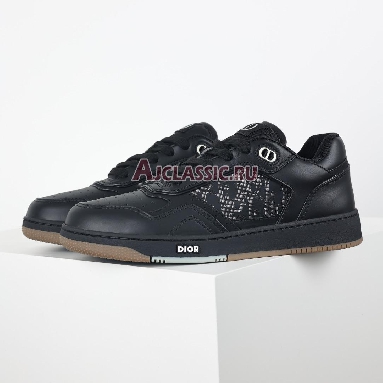 Dior B27 Low Oblique - Black Gum Sneaker Black/Dior Oblique 3SN272ZLO_H961 Replicas Shoes