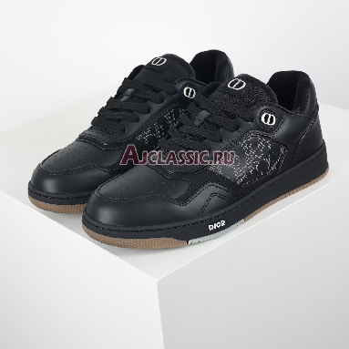 Dior B27 Low Oblique - Black Gum Sneaker Black/Dior Oblique 3SN272ZLO_H961 Replicas Shoes