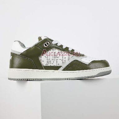 Dior B27 Low Dior Oblique Galaxy - Khaki Sneaker Khaki/Cream 3SN272ZIJ_H610 Replicas Shoes