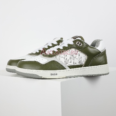 Dior B27 Low Dior Oblique Galaxy - Khaki Sneaker Khaki/Cream 3SN272ZIJ_H610 Replicas Shoes