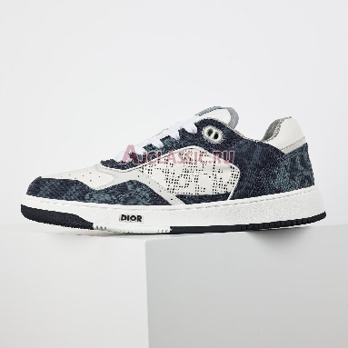 Denim Tears x Dior B27 Low Dior Tears Sneaker Blue/White 3SN272ZWZ_H580 Replicas Shoes