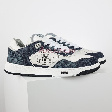 Denim Tears x Dior B27 Low Dior Tears Sneaker Blue/White 3SN272ZWZ_H580 Replicas Shoes