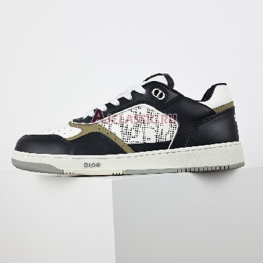 Dior B27 Low Dior Oblique Galaxy - Black White Beige Sneaker Black/White/Beige 3SN272ZIJ_H163 Replicas Shoes