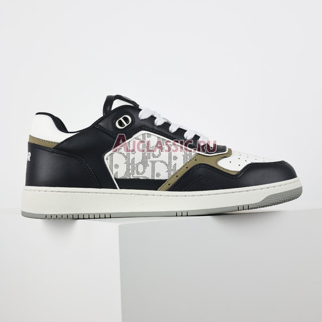 Dior B27 Low "Dior Oblique Galaxy - Black White Beige" Sneaker 3SN272ZIJ_H163