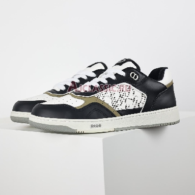 Dior B27 Low Dior Oblique Galaxy - Black White Beige Sneaker Black/White/Beige 3SN272ZIJ_H163 Replicas Shoes