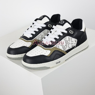 Dior B27 Low Dior Oblique Galaxy - Black White Beige Sneaker Black/White/Beige 3SN272ZIJ_H163 Replicas Shoes