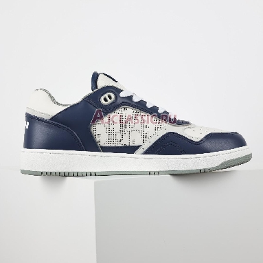 Dior B27 Low Top Deep Blue Sneaker Dark Blue/White 3SN272ZIJ_H820 Replicas Shoes