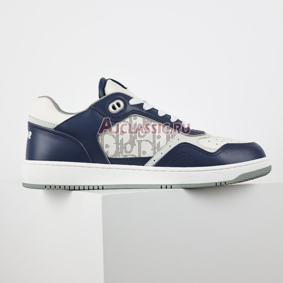 New Dior B27 Low Top "Deep Blue" Sneaker 3SN272ZIJ_H820 Shoes