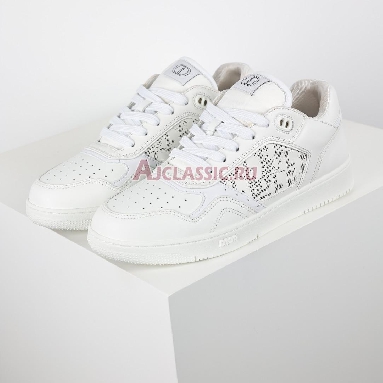 Dior B27 Low Dior Oblique - White Sneaker White/Black/Red 3SN272ZSB_H000_2 Replicas Shoes