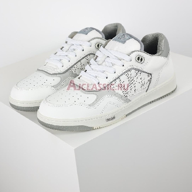 Dior B27 Low Dior Oblique Galaxy - White Sneaker White/Grey 3SN272ZIJ_H068 Replicas Shoes