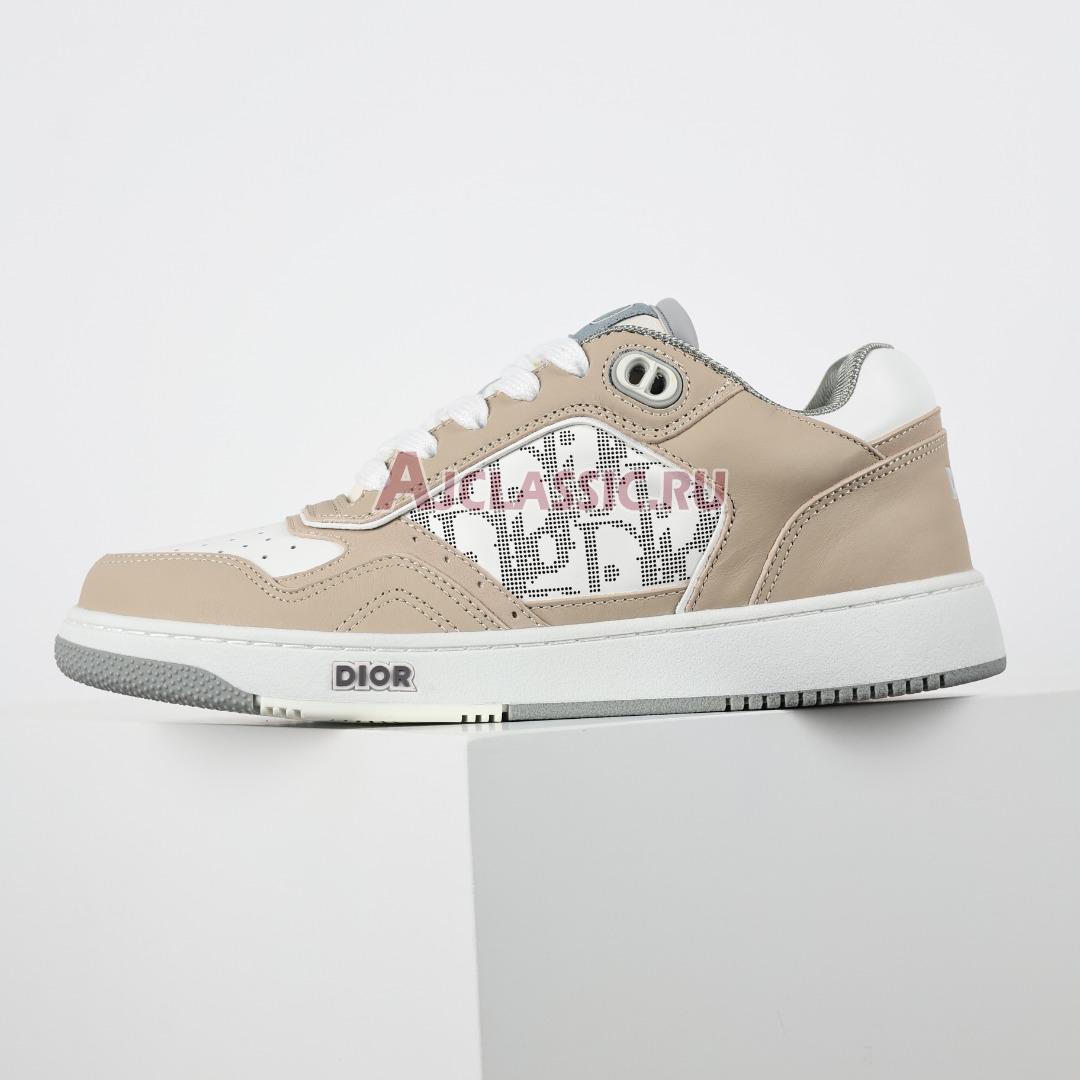 Dior B27 Low "Cream White Oblique Leather" Sneaker 3SN272ZML_H160